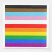 LGBTQ+ 包括的プライドフラグ (正面)