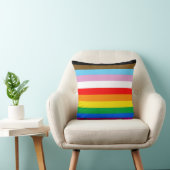 LGBTQ+ 包括的プライドフラグ クッション (椅子)