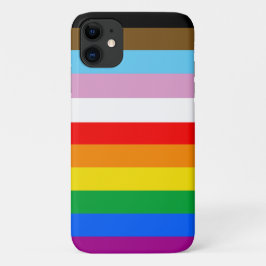 LGBTQ+ 包括的プライドフラグ iPhone 11 ケース