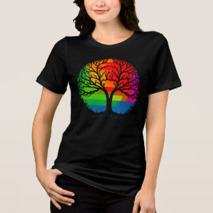 LGBTQ+ 平等樹 トライブレンドTシャツ