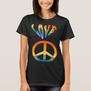 LGBTQ+ 愛と平和のシンボル Tシャツ