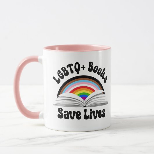 LGBTQ+本の生救活 マグカップ (左)