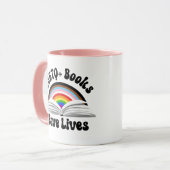 LGBTQ+本の生救活 マグカップ (正面左)