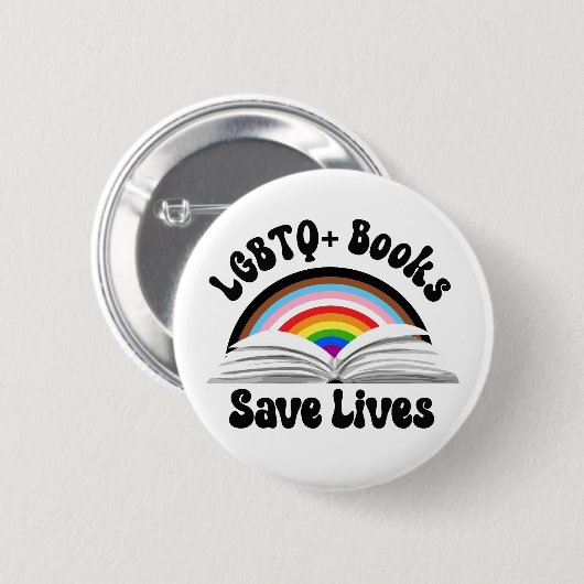 LGBTQ+本の生救活 缶バッジ (正面&裏面)