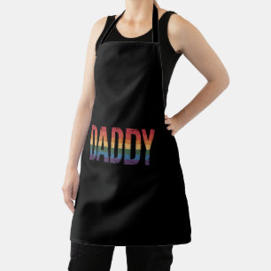 LGBTQ 父の日 レインボー ゲイ プライド マンス お父さん エプロン