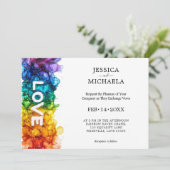 🌈 LGBTQ 絵を描 With Love 招待状 (スタンド正面)