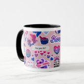 LGBTQ+肯定マグカップ マグカップ (正面左)