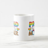 LGBTQ -誇りを持った母親になる コーヒーマグカップ (中央)