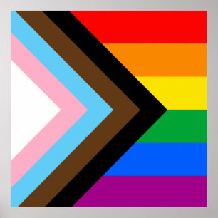 LGBTQ+進捗プライド ポスター