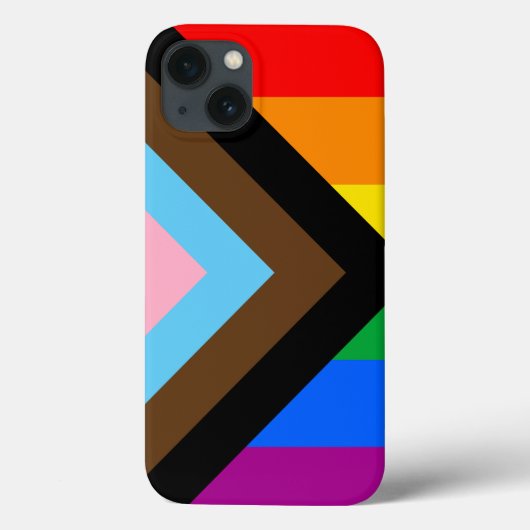 LGBTQ+進捗プライド Case-Mate iPhoneケース (裏面)