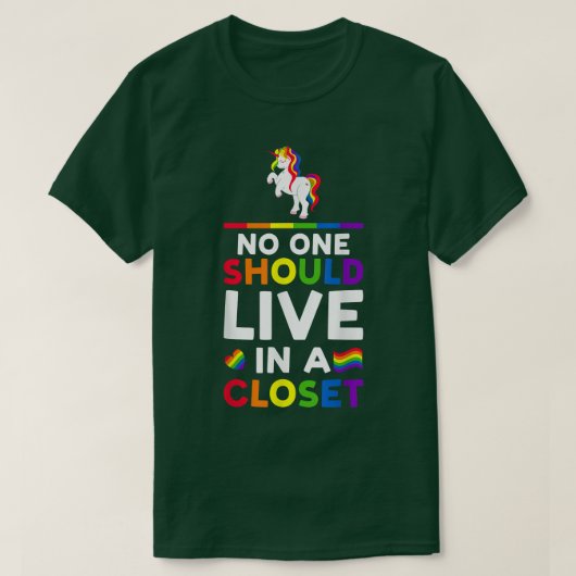 LGBTQ 100の男女共同参画  Tシャツ (デザイン正面)