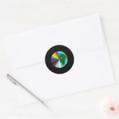 Lgbtq Ally Human Rights Eは誰でも歓迎 ラウンドシール (封筒)