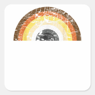 LGBTQ Bearゲイプライド月 – サークルゲイBear スクエアシール