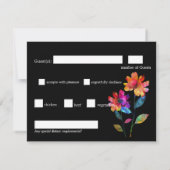 🌈 LGBTQ Budget Dietary choice  Petals & Pride  出欠カード (裏面)