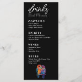 🌈LGBTQ+ DRINKSカードバジェット永遠の団結 メニュー (正面)