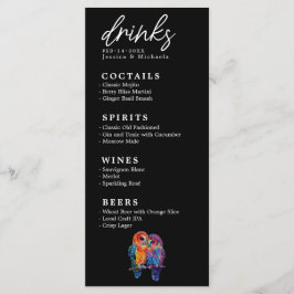 🌈LGBTQ+ DRINKSカードバジェット永遠の団結 メニュー