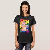 LGBTQ Flag Gay Pride Month Rainbow Cute Unicorn LG Tシャツ (正面フル)