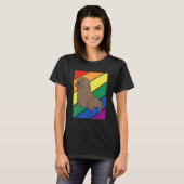 LGBTQ Flag Gay Pride Month Rainbow Sea Lion LGBT G Tシャツ (正面フル)