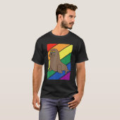 LGBTQ Flag Gay Pride Month Rainbow Sea Lion LGBT G Tシャツ (正面フル)