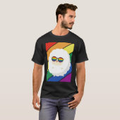 LGBTQ Flag Gay Pride Month Rainbow Sheep With LGBT Tシャツ (正面フル)