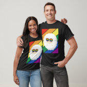 LGBTQ Flag Gay Pride Month Rainbow Sheep With LGBT Tシャツ (ユニセックス)