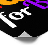 LGBTQ for Bernie Sanders 2020 ポスター (角)