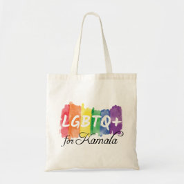 LGBTQ for Kamala Rainbowゲイプライド トートバッグ