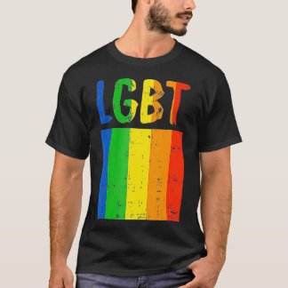 LGBTQ Gay Pride Month Love Rainbow Flag Equality A Tシャツ