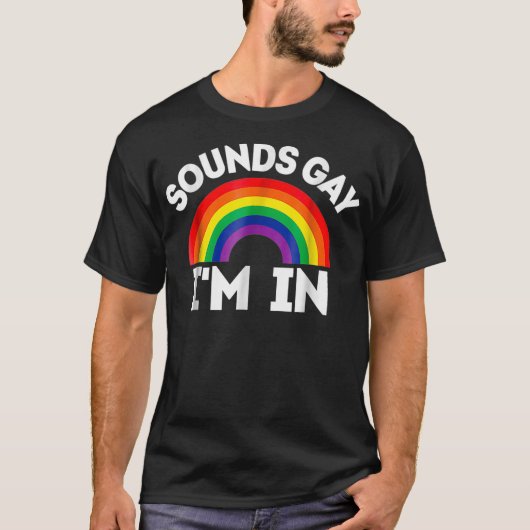 LGBTQ    GiftSoundsゲイIM受信  Tシャツ (正面)
