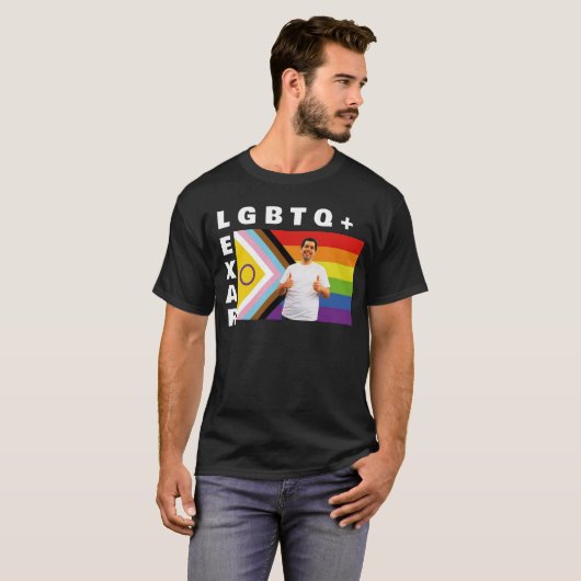 LGBTQ+ LEXAR Tシャツ (正面フル)