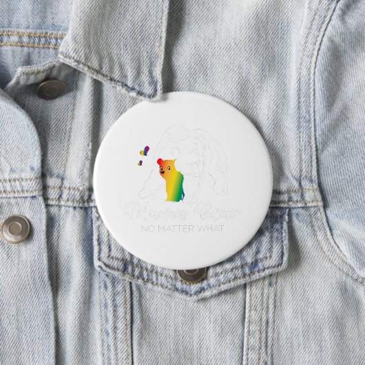 Lgbtq Lgbt誇りを持ったママは何がLgbtママプライドママ 缶バッジ (インサイチュ)