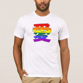 LGBTQ LOVE in Kanji and 中国の Love is Loveプライド Tシャツ