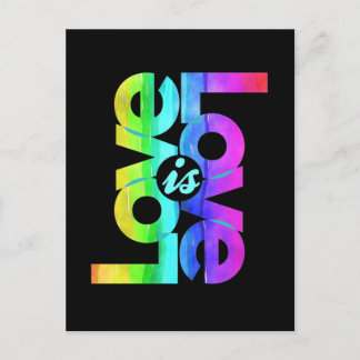 LGBTQ Love is Love ポストカード
