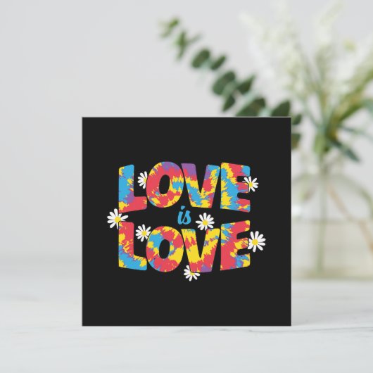 LGBTQ - Love Is Love - Rainbow Color (スタンド正面)