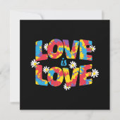 LGBTQ - Love Is Love - Rainbow Color (正面)