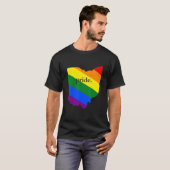 LGBTQ+ Ohio Pride Tシャツ (正面フル)
