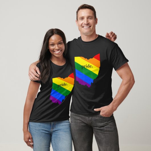LGBTQ+ Ohio Pride Tシャツ (ユニセックス)