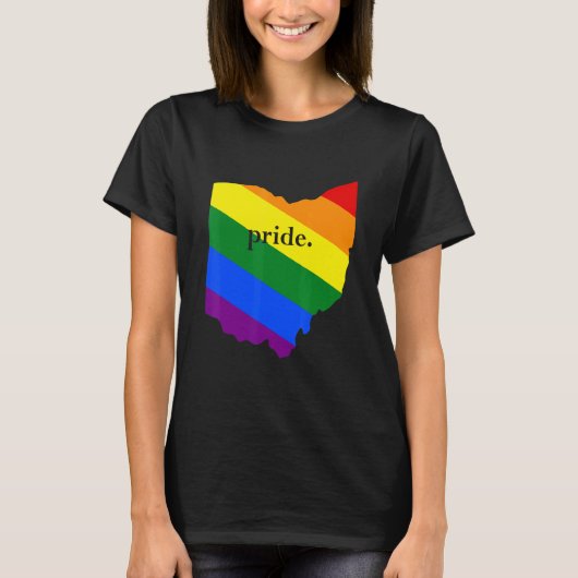 LGBTQ+ Ohio Pride Tシャツ (正面)