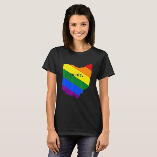 LGBTQ+ Ohio Pride Tシャツ (正面フル)