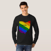 LGBTQ+ Ohio Pride Tシャツ (正面フル)