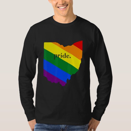 LGBTQ+ Ohio Pride Tシャツ (正面)