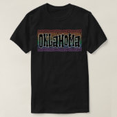 LGBTQ PATTERN USA OKLAHOMA Tシャツ (デザイン正面)