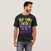 LGBTQ Queer Nonbinary Identity Androgynous Non Bin Tシャツ (正面フル)