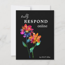 🌈 LGBTQ Respond Online  Petals & Pride  出欠カード