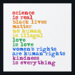 LGBTQ Rights Science is 実在 Love is  Love アウトドアサイン<br><div class="desc">PolitiClothes.comからLGBTQ アパレルとLGBTQ 活動家デザインLGBTQ アクティビズムTシャツ、LGBTQ アクティビズムのバンパーステッカー、LGBTQ アクティビズムのボタン、LGBTQ アクティビズムのシンボルや象徴、LGBTQ アクティビズムのフード付、LGBTQ カードLGBTQ アクティビズムのマグカップ、LGBTQ アクティビズムのポスター、LGBTQ アクティビズムのスタンプなど！US 後を追 ONLINE: SHOP: http://www.Politiclothes.com FACEBOOK: http://www.facebook.com/politiclothes INSTAGRAM: http://www.instagram.com/politiclothes</div>