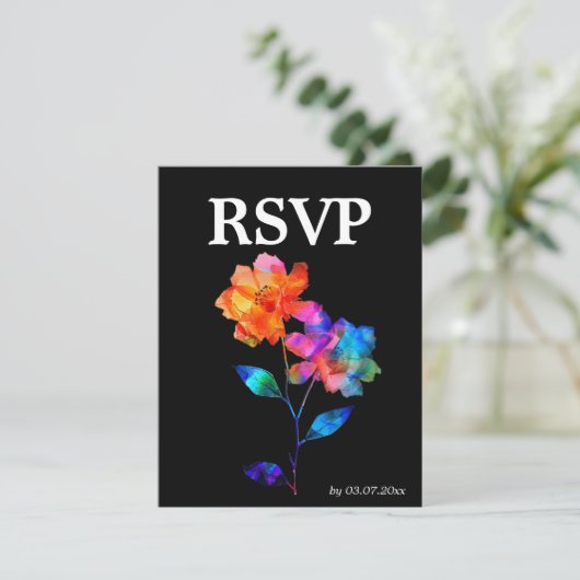 🌈 LGBTQ Soaring Together  Petals & Pride  出欠カード (スタンド正面)