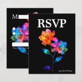 🌈 LGBTQ Soaring Together  Petals & Pride  出欠カード (正面/裏面)