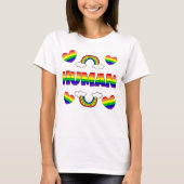 LGBTQ+ Tシャツ (正面)