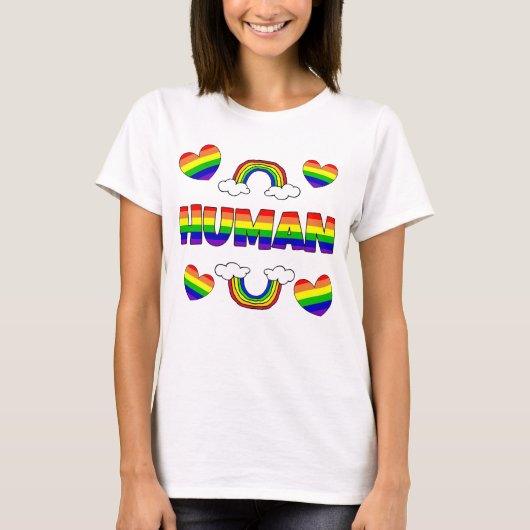 LGBTQ+ Tシャツ (正面)