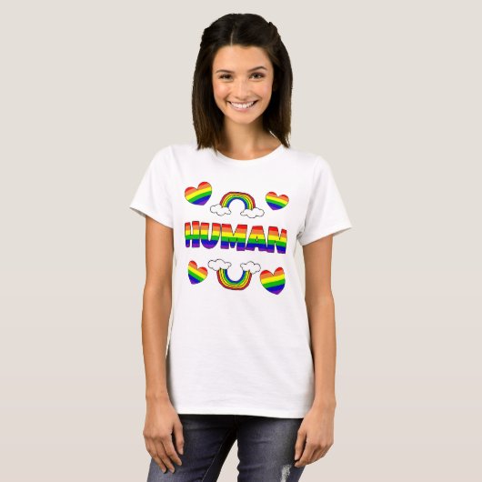 LGBTQ+ Tシャツ (正面フル)